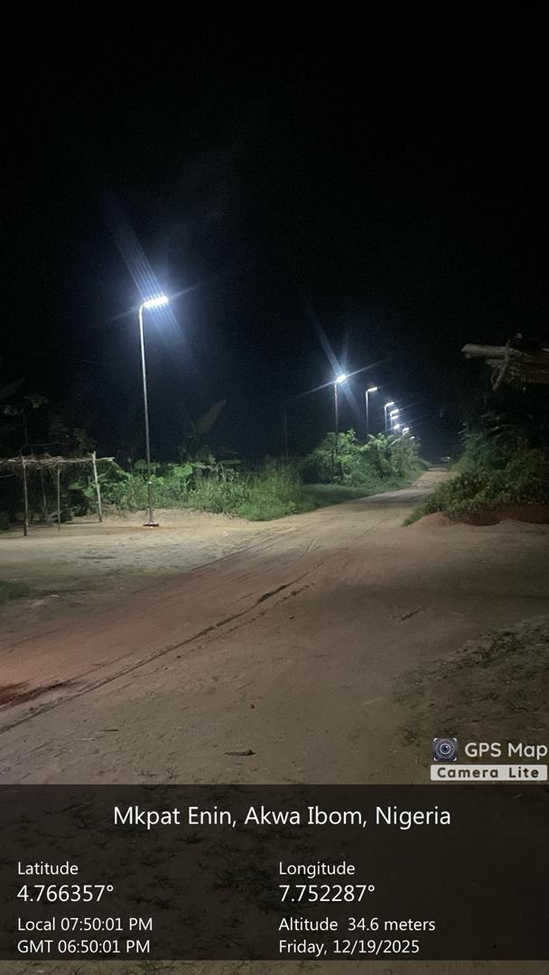 Solar Street Light Installation